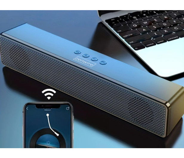 Zenwire Mini Soundbar Głośnik Bluetooth Radio FM SD USB AUX - 1604670 - zdjęcie 5